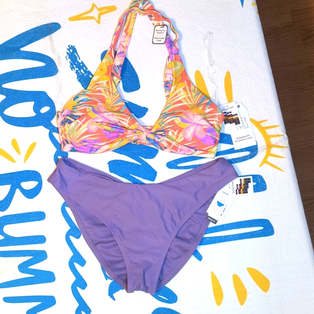 NWT, Time and True 2 Piece Swimsuit